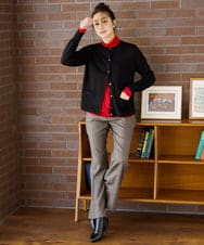 PZKAG56190 GEORGES RECH(ジョルジュ・レッシュ) ウール混ベアテンハイネックカットソー ブルー