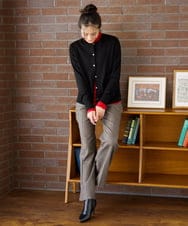 PZKAG56190 GEORGES RECH(ジョルジュ・レッシュ) ウール混ベアテンハイネックカットソー ブルー
