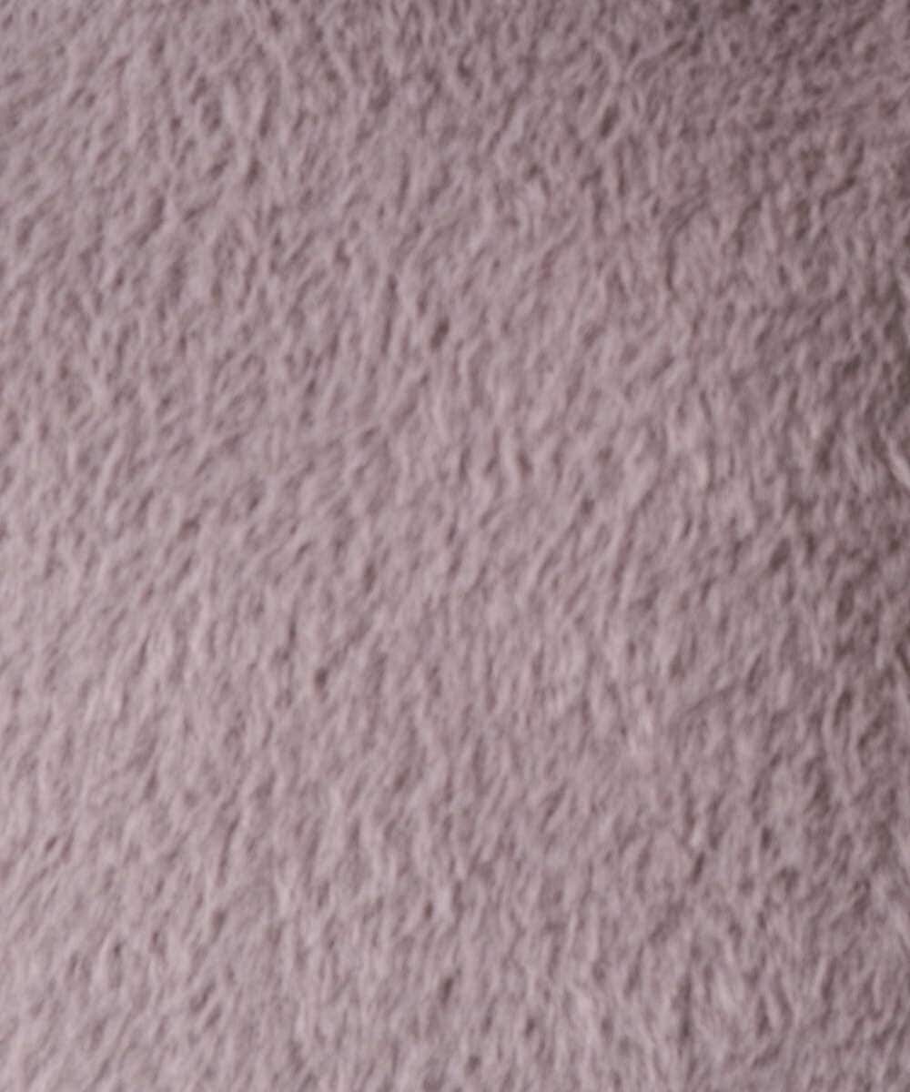 PZKCD60180 GEORGES RECH(ジョルジュ・レッシュ)  [日本製]ボトルネックフレンチスリーブテディベスト ライトブルー