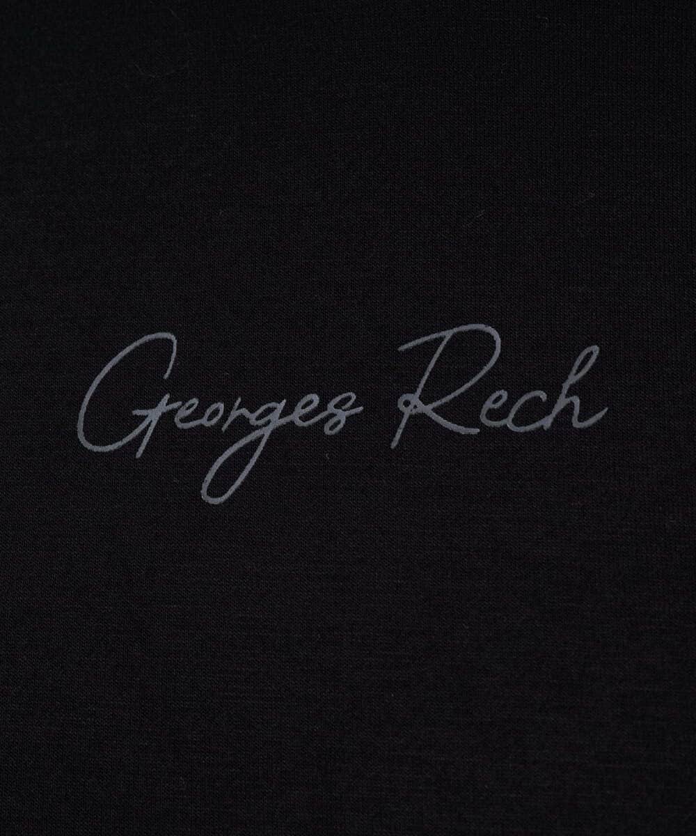 PZKCD63130 GEORGES RECH(ジョルジュ・レッシュ) ベアテンジャージーハイネックロゴカットソー ライトグレー
