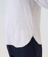 PZKCD63130 GEORGES RECH(ジョルジュ・レッシュ) ベアテンジャージーハイネックロゴカットソー ライトグレー