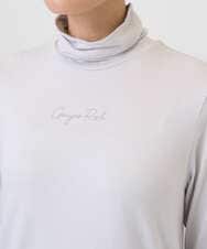 PZKCD63130 GEORGES RECH(ジョルジュ・レッシュ) ベアテンジャージーハイネックロゴカットソー ライトグレー