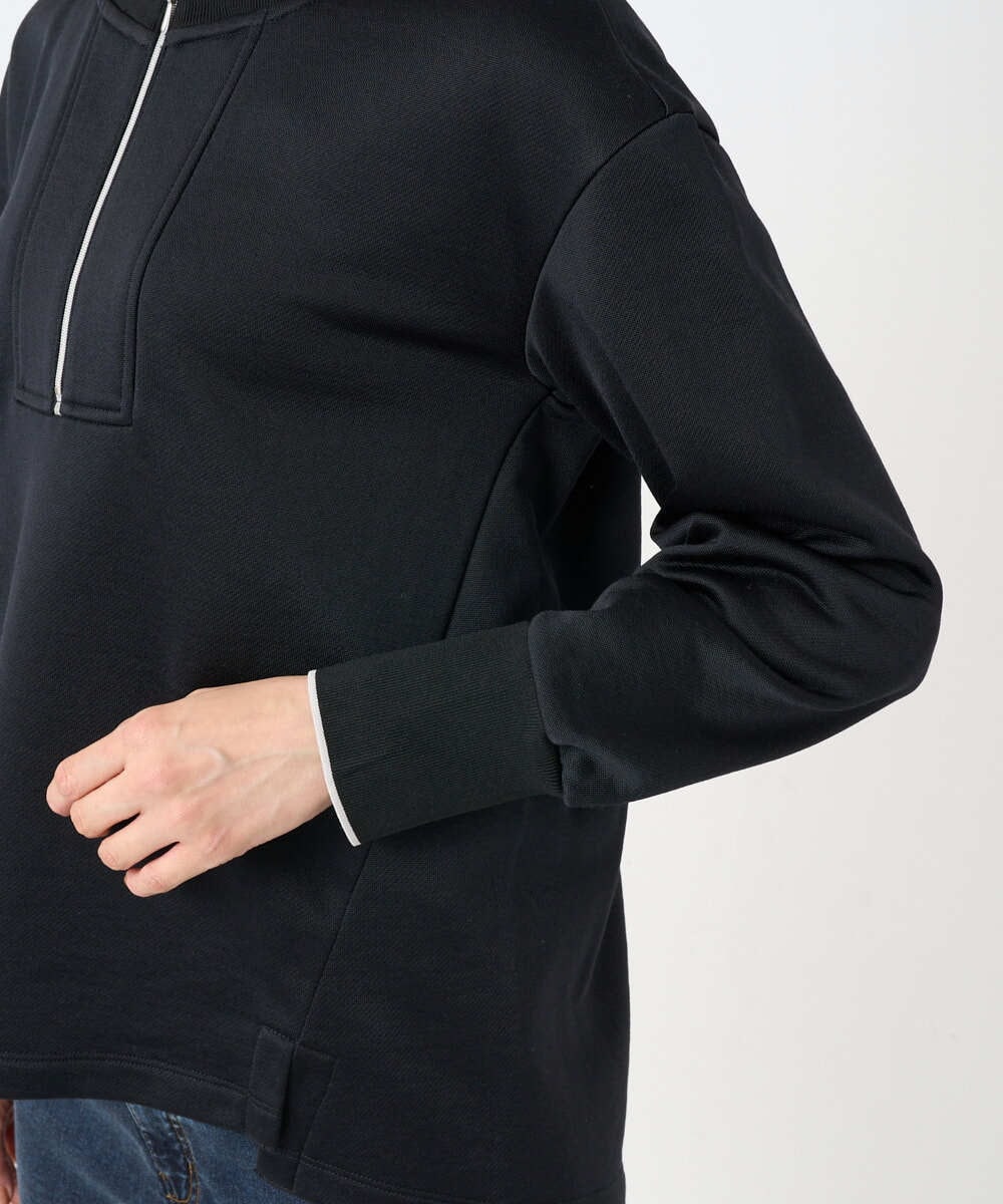 PZKEE02290 GEORGES RECH(ジョルジュ・レッシュ) ハーフジップジャージープルオーバー ネイビー