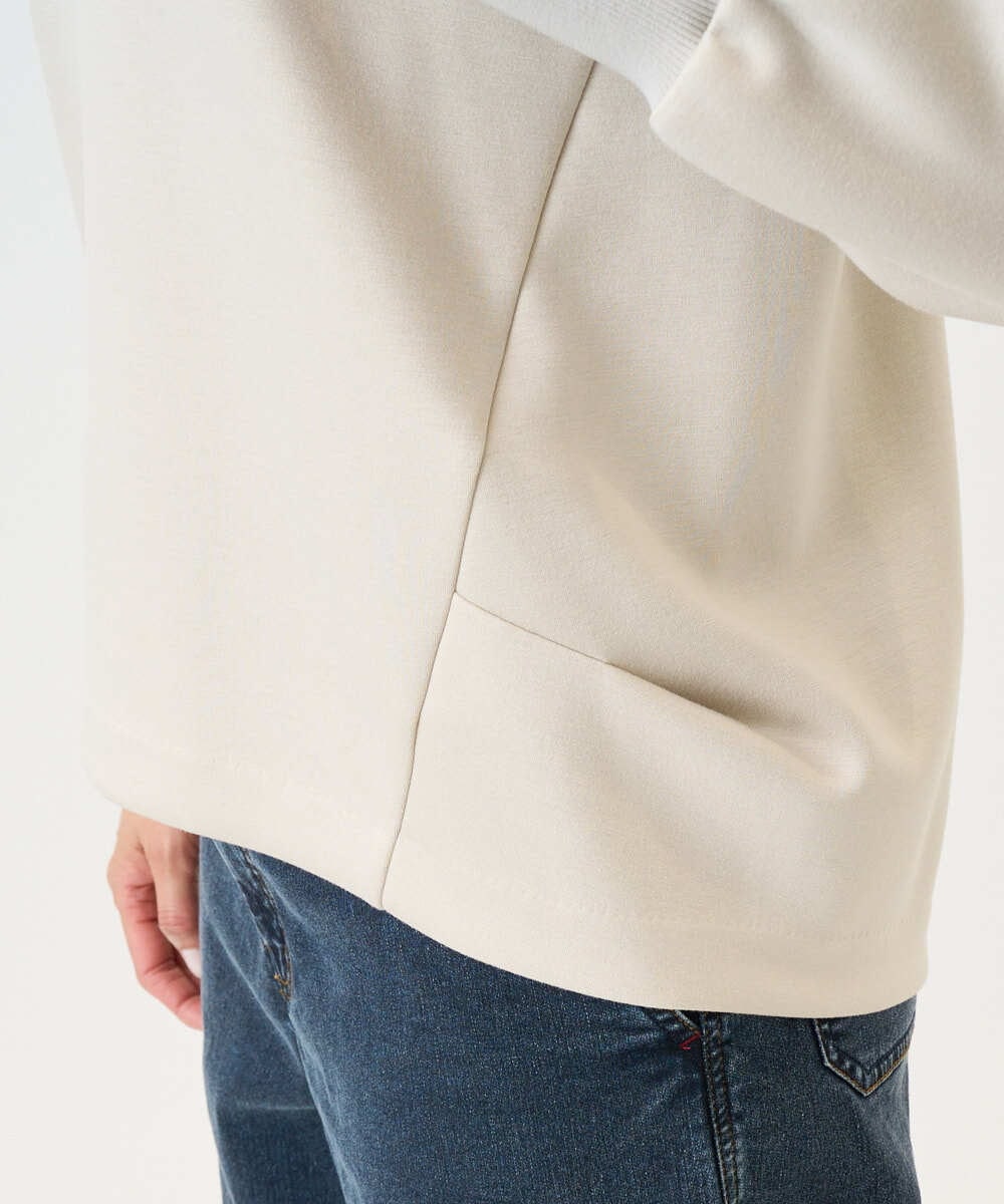 PZKEE20290 GEORGES RECH(ジョルジュ・レッシュ) [セットアップ対応]ダンボールジャージープルオーバー ベージュ