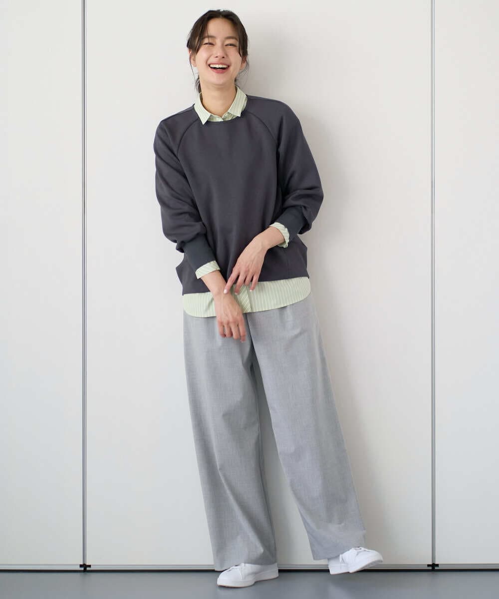 PZKEE20290 GEORGES RECH(ジョルジュ・レッシュ) [セットアップ対応]ダンボールジャージープルオーバー ベージュ