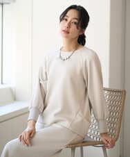 PZKEE20290 GEORGES RECH(ジョルジュ・レッシュ) [セットアップ対応]ダンボールジャージープルオーバー ベージュ