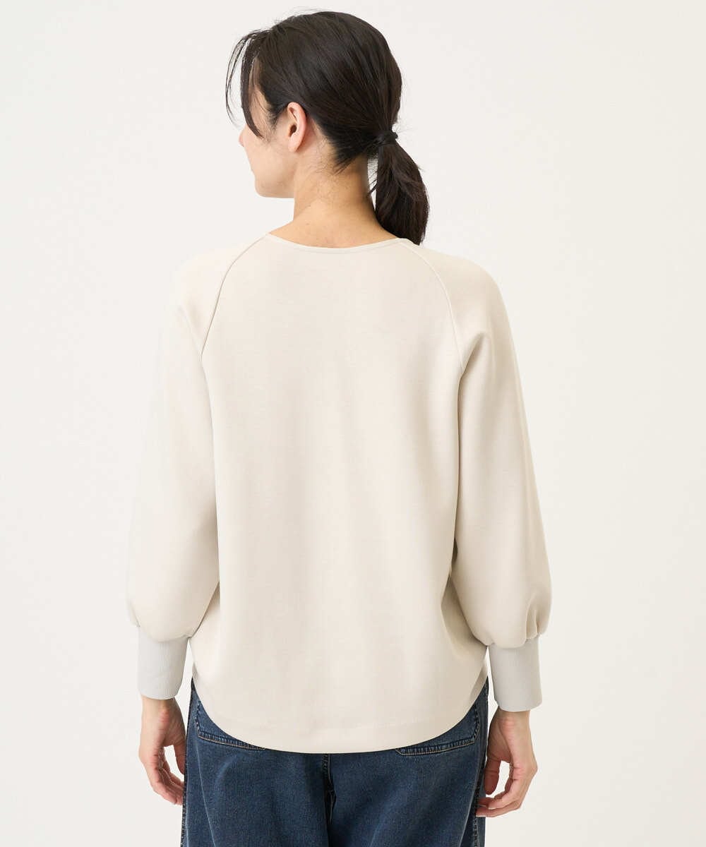 PZKEE20290 GEORGES RECH(ジョルジュ・レッシュ) [セットアップ対応]ダンボールジャージープルオーバー ベージュ