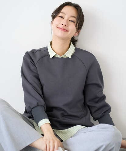 PZKEE20290 GEORGES RECH [セットアップ対応]ダンボールジャージープルオーバー