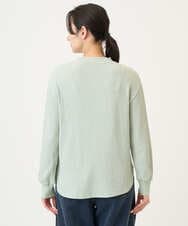 PZKEE27180 GEORGES RECH(ジョルジュ・レッシュ) ジャカードボトルネックジャージープルオーバー グリーン