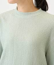 PZKEE27180 GEORGES RECH(ジョルジュ・レッシュ) ジャカードボトルネックジャージープルオーバー グリーン