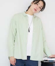 PZKEE27180 GEORGES RECH(ジョルジュ・レッシュ) ジャカードボトルネックジャージープルオーバー グリーン