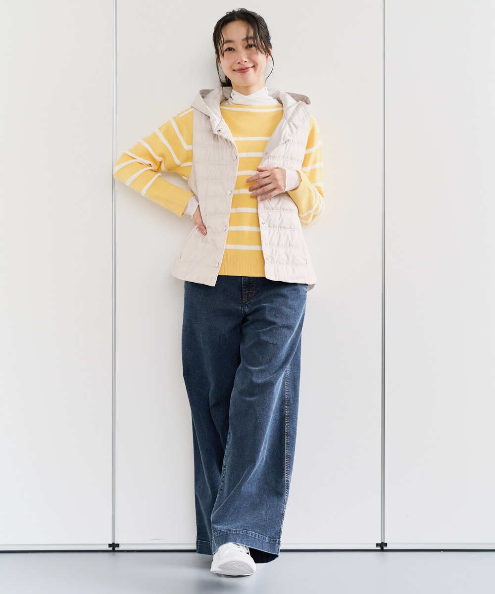 PZKEF13130 GEORGES RECH(ジョルジュ・レッシュ) チュールハイネックカットソー ブラック