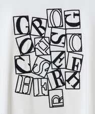 PZKEF14150 GEORGES RECH(ジョルジュ・レッシュ) ベアテンロゴ刺繍カットソー ブラック