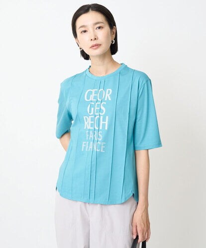 GEORGES RECH ジョルジュレッシュ カットソー Tシャツ グリーン S GEORGES RECH（ジョルジュ・レッシュ）のカットソー・Tシャツ