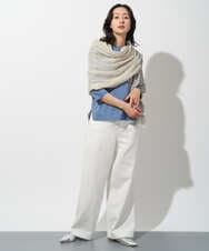 PZKGD08190 GEORGES RECH(ジョルジュ・レッシュ) スムースジャージーロゴ刺繍カットソー ブルー