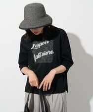 PZKGD08190 GEORGES RECH(ジョルジュ・レッシュ) スムースジャージーロゴ刺繍カットソー ブルー