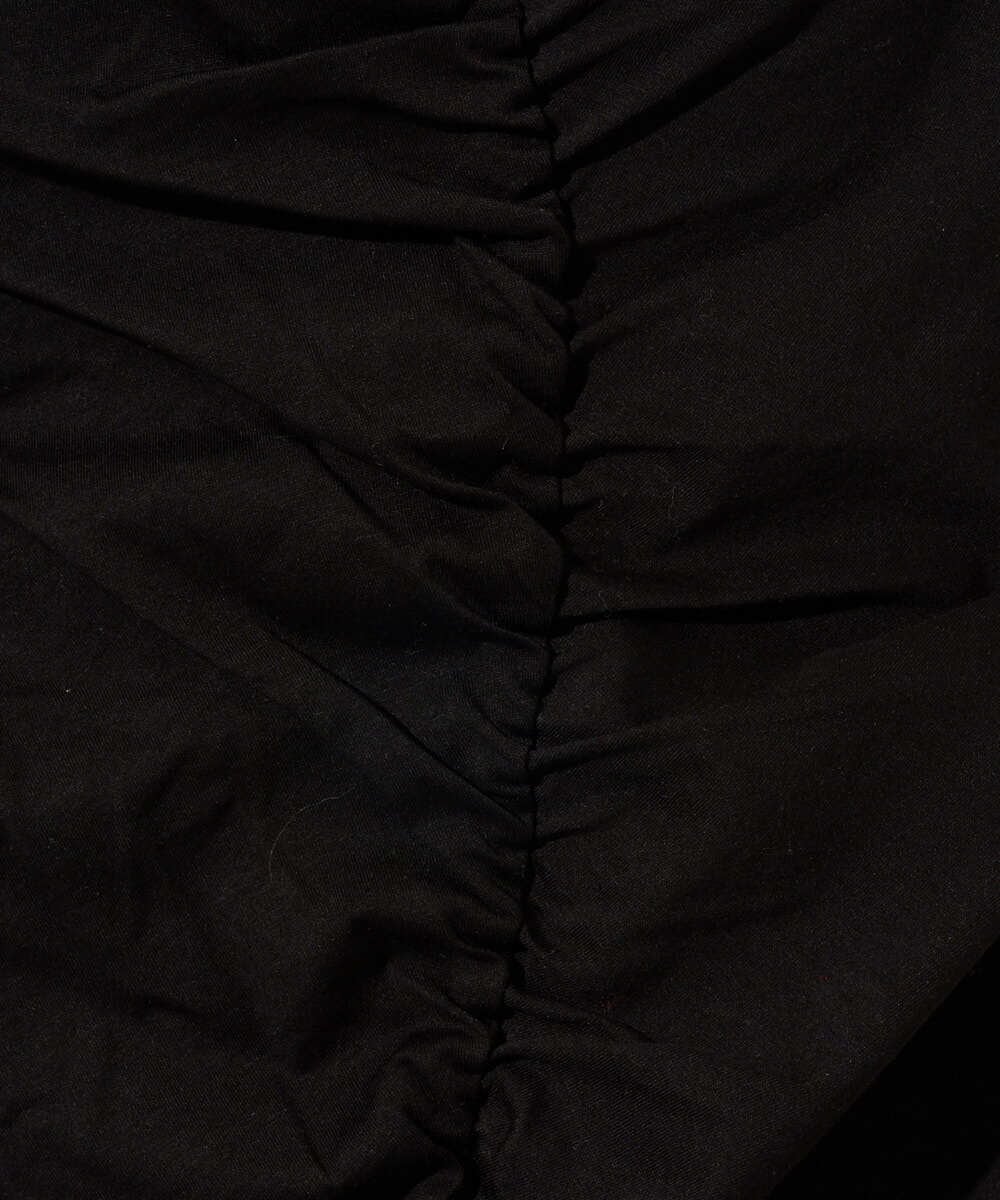 PZKGD18190 GEORGES RECH(ジョルジュ・レッシュ) シャーリングカットソー ホワイト