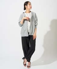 PZKGD18190 GEORGES RECH(ジョルジュ・レッシュ) シャーリングカットソー ホワイト