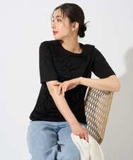 PZKGD18190 GEORGES RECH(ジョルジュ・レッシュ) シャーリングカットソー ホワイト