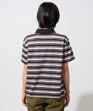 PZKGD25230 GEORGES RECH(ジョルジュ・レッシュ) マルチボーダーポロシャツ ベージュ