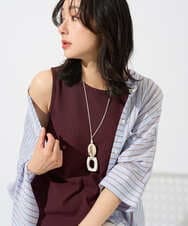 PZKGD27130 GEORGES RECH(ジョルジュ・レッシュ)  [日本製]2WAYリブタンクトップ ライトグレー