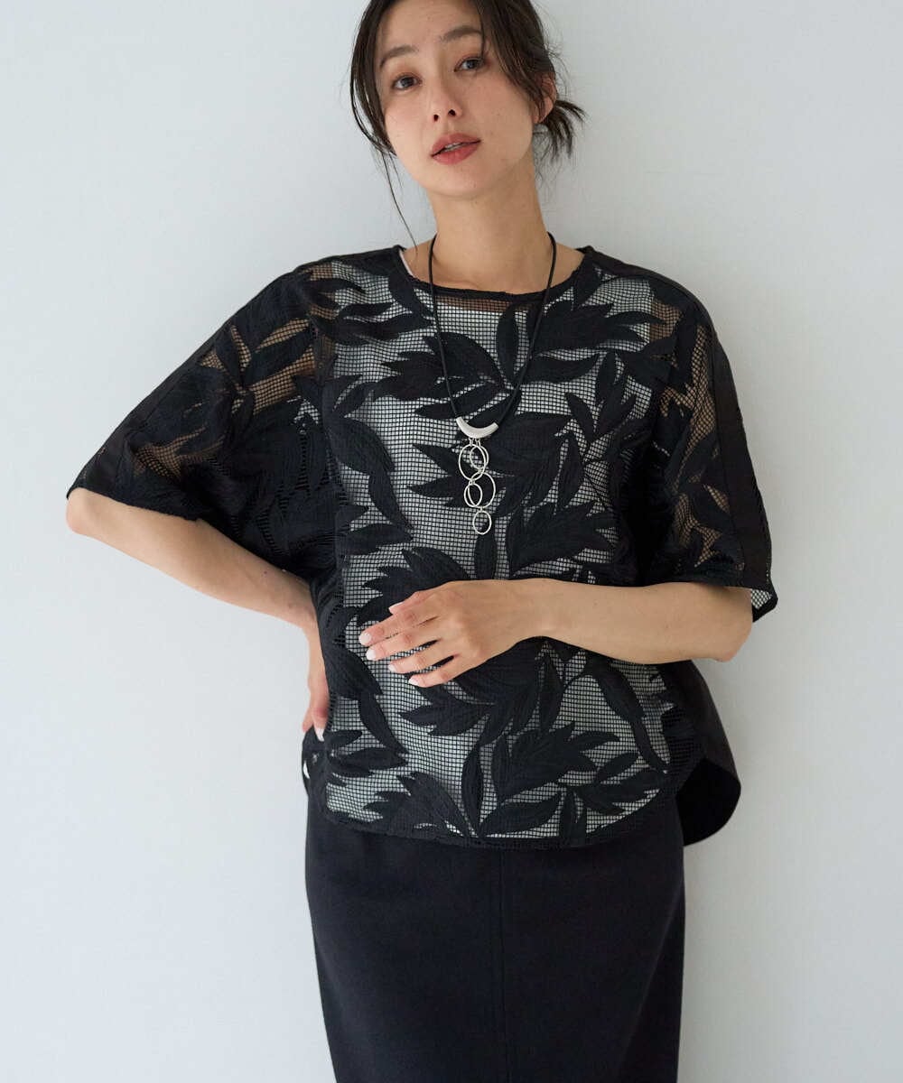 PZKGD27130 GEORGES RECH(ジョルジュ・レッシュ)  [日本製]2WAYリブタンクトップ ライトグレー