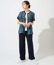 PZKGD27130 GEORGES RECH(ジョルジュ・レッシュ)  [日本製]2WAYリブタンクトップ ライトグレー