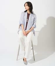 PZKGD27130 GEORGES RECH(ジョルジュ・レッシュ)  [日本製]2WAYリブタンクトップ ライトグレー