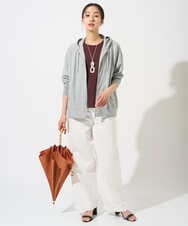 PZKGD27130 GEORGES RECH(ジョルジュ・レッシュ)  [日本製]2WAYリブタンクトップ ライトグレー