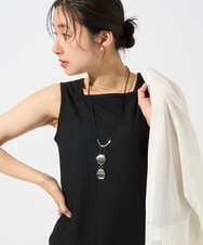 PZKGD27130 GEORGES RECH(ジョルジュ・レッシュ)  [日本製]2WAYリブタンクトップ ブラック