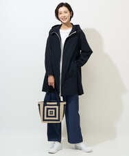 PZKGE41230 GEORGES RECH(ジョルジュ・レッシュ)  [セットアップ対応]ドルマンスリーブシアーポンチカットソー ホワイト