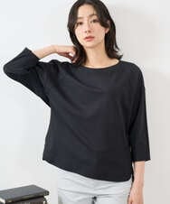 PZKGE41230 GEORGES RECH(ジョルジュ・レッシュ)  [セットアップ対応]ドルマンスリーブシアーポンチカットソー ホワイト