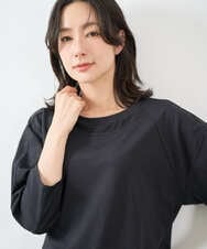 PZKGE41230 GEORGES RECH(ジョルジュ・レッシュ)  [セットアップ対応]ドルマンスリーブシアーポンチカットソー ホワイト