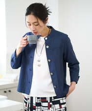 PZKGE41230 GEORGES RECH(ジョルジュ・レッシュ)  [セットアップ対応]ドルマンスリーブシアーポンチカットソー ホワイト