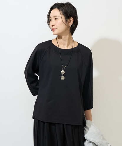 PZKGE41230   [セットアップ対応]ドルマンスリーブシアーポンチカットソー