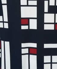 PZKGE42360 GEORGES RECH(ジョルジュ・レッシュ) トリコロールドルマンスリーブカットソー レッド系