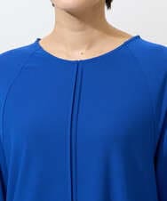 PZKGE49180 GEORGES RECH(ジョルジュ・レッシュ) リネンライクジャージーブラウソー ネイビー