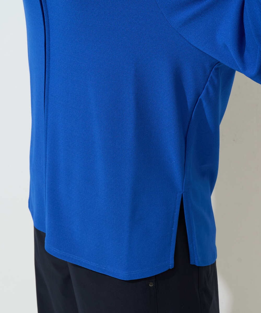 PZKGE49180 GEORGES RECH(ジョルジュ・レッシュ) リネンライクジャージーブラウソー ネイビー