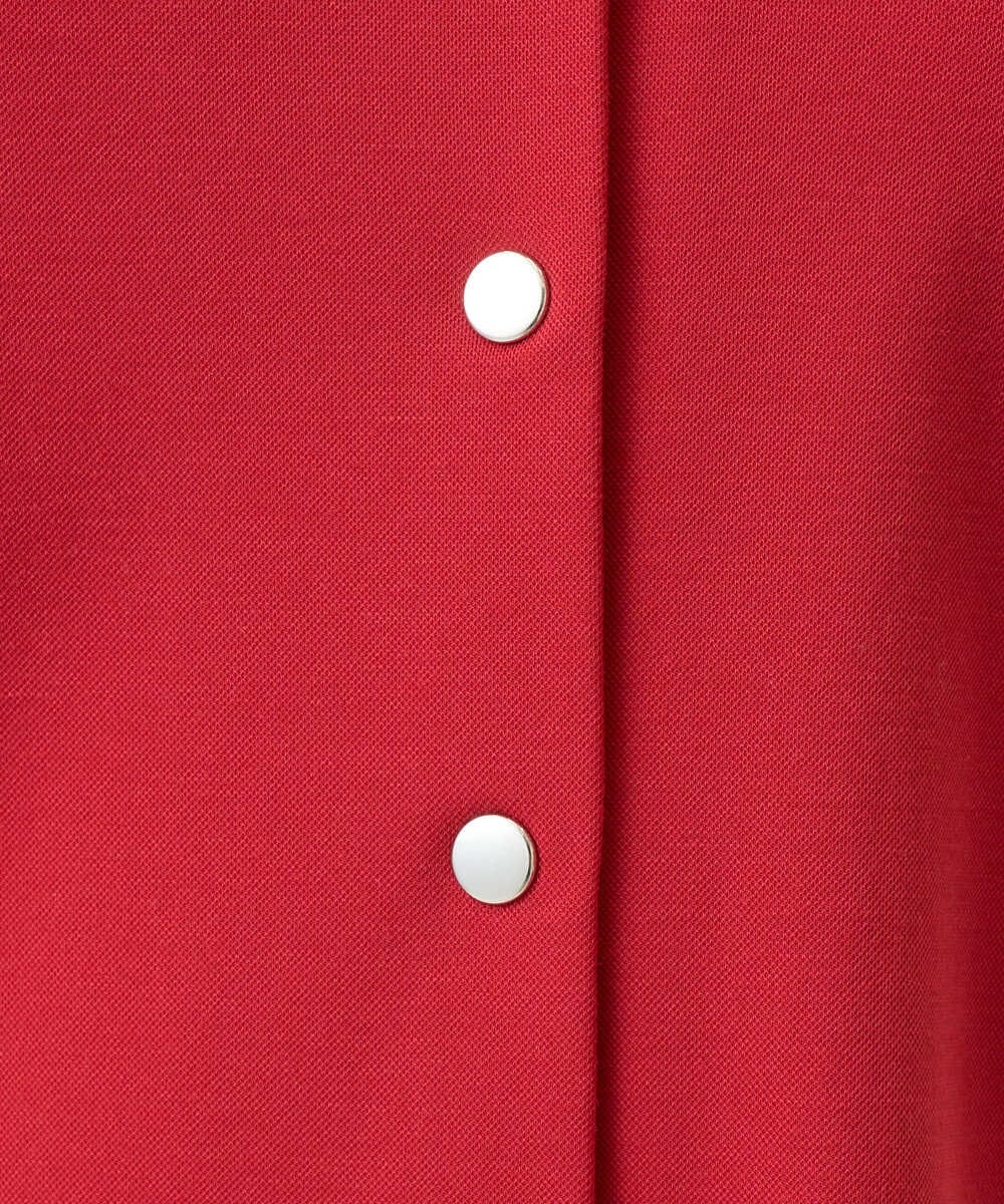 PZKGE50250 GEORGES RECH(ジョルジュ・レッシュ) ジャージースナップカーディガン ネイビー