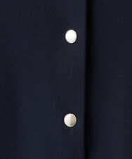 PZKGE50250 GEORGES RECH(ジョルジュ・レッシュ) ジャージースナップカーディガン ネイビー