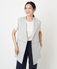 PZKGS11150 GEORGES RECH(ジョルジュ・レッシュ)  [日本製]ジャガードボーダーカットソー グリーン