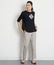 PZKGT47150 GEORGES RECH(ジョルジュ・レッシュ) コットンスムースロゴTシャツ ホワイト