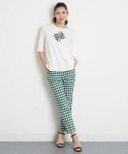 PZKGT47150 GEORGES RECH(ジョルジュ・レッシュ) コットンスムースロゴTシャツ ホワイト