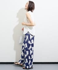 PZKGX43089 GEORGES RECH(ジョルジュ・レッシュ) [接触冷感]ドライコットンロゴタンクトップ ブラック