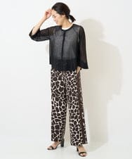 PZKGX43089 GEORGES RECH(ジョルジュ・レッシュ) [接触冷感]ドライコットンロゴタンクトップ ブラック