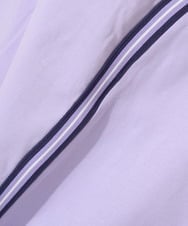 PZKGX59170 GEORGES RECH(ジョルジュ・レッシュ) [接触冷感]ボーダーリブバックフレアカットソー ダークグレー