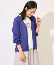 PZKHB11190 GEORGES RECH(ジョルジュ・レッシュ)  [接触冷感/紫外線カット/遮熱]テーププリントロゴカットソー ブラック