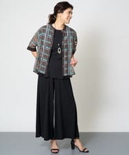 PZKHW03180 GEORGES RECH(ジョルジュ・レッシュ) [セットアップ対応]ウエストシェイプジャージープルオーバー ブラック