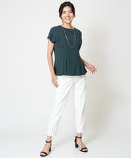 PZKHW03180 GEORGES RECH(ジョルジュ・レッシュ) [セットアップ対応]ウエストシェイプジャージープルオーバー ブラック