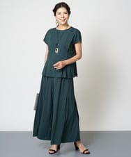 PZKHW03180 GEORGES RECH(ジョルジュ・レッシュ) [セットアップ対応]ウエストシェイプジャージープルオーバー ブラック
